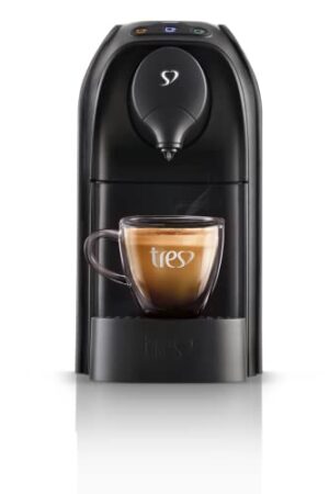 Cafeteira Espresso Três, Passione, Preta, 127V, 3 Corações