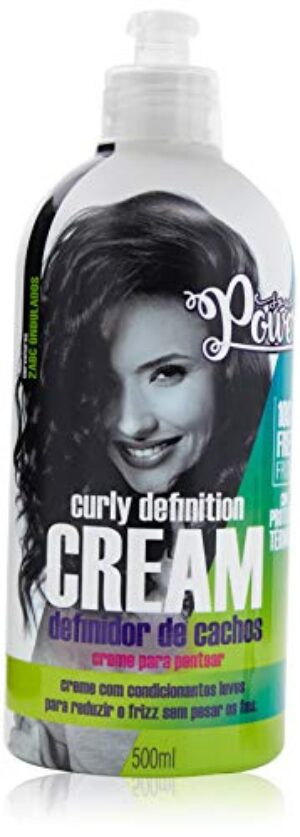 Creme Para Pentear 500 Ml Definidor de Cachos, Soul Power