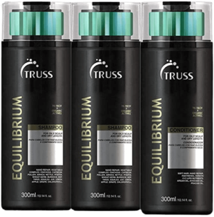 Truss Equilibrium 2 Shampoos 300ml 1 Condicionador 300ml | Compara Ofertas