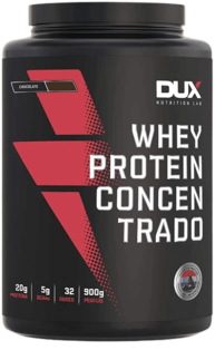 Whey Protein Concentrado Pote 900G Sabor Chocolate Dux Nutrition 2 1 | Compara Ofertas