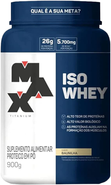 Whey Protein Isolado da Max Titanium | Compara Ofertas