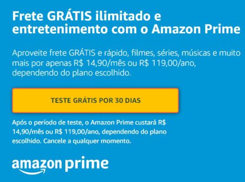 amazon prime assinatura de presentes para o dia dos namorados