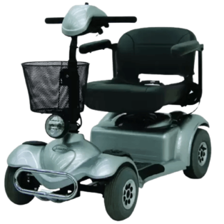 Scooter Elétrico Cadeira de Rodas Motorizada Freedom Mirage RX com Ré cor Titânio