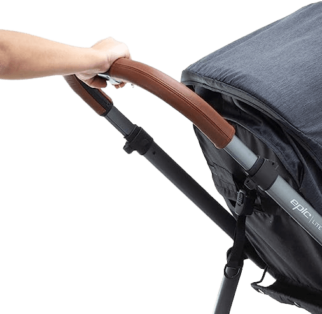 manopla ajustável do Carrinho de Bebê Travel System Infanti Epic Lite trio