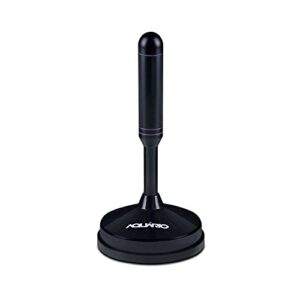 Aquario DTV-100 - Antena Interna TV Digital HDTV Cabo com Conector F Macho, Preto